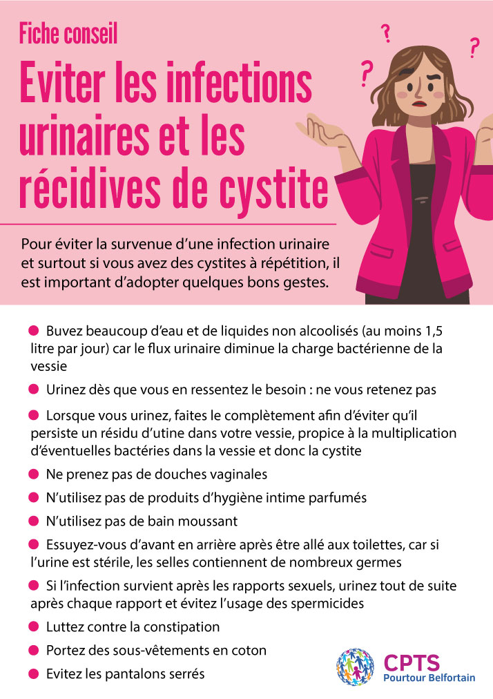 Infection urinaire (cystite)